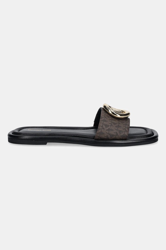 Šľapky MICHAEL Michael Kors Milan Slide 40F5MLFS1B.200 hnedá SS26