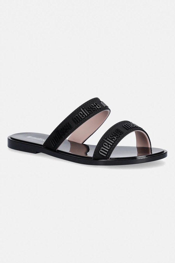 Melissa klapki MELISSA M LOVER DUO SLIDE AD syntetyczny czarny M.38016.BT050