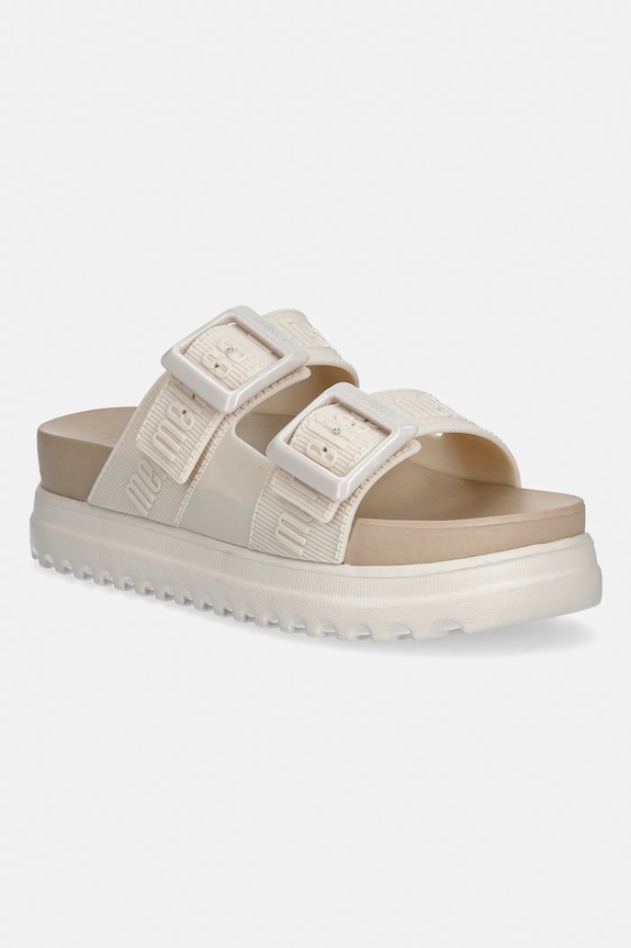 Šľapky Melissa MELISSA COZY M LOVER PLATFORM AD platforma béžová M.35977.BI127