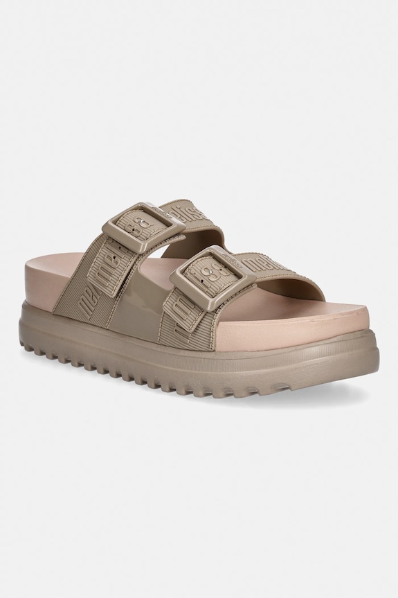 Melissa klapki MELISSA COZY M LOVER PLATFORM AD 5-8 cm beżowy M.35977.BL948