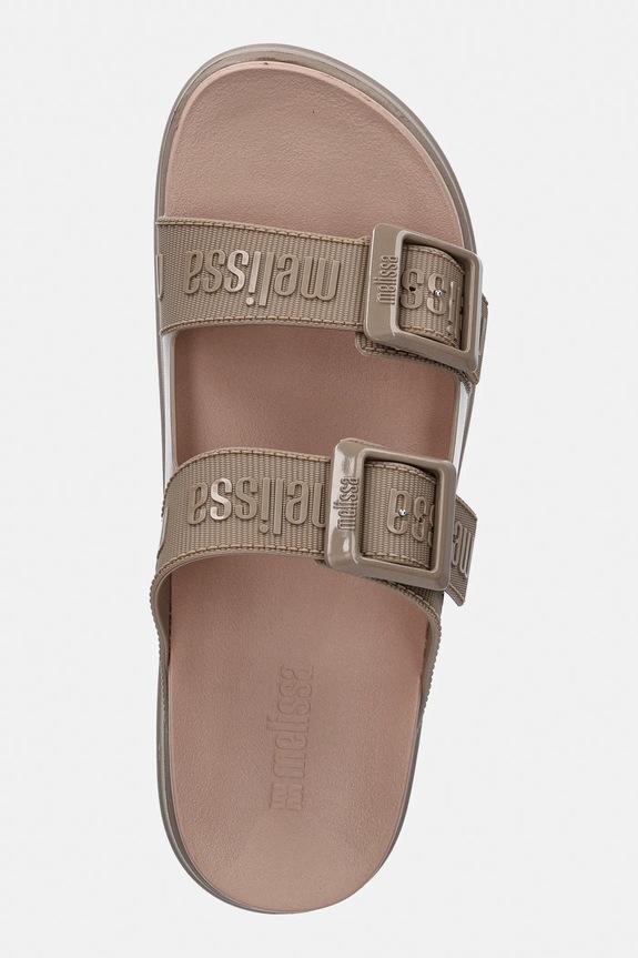 Melissa klapki MELISSA COZY M LOVER PLATFORM AD beżowy M.35977.BL948