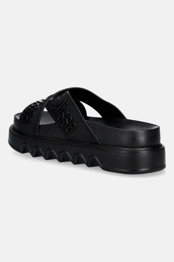 Obuv Šľapky Melissa MELISSA CROSS M LOVER PLATFORM AD M.37368.BN653 čierna