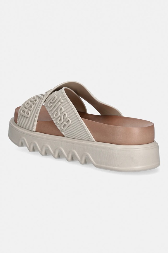 Obuv Šľapky Melissa MELISSA CROSS M LOVER PLATFORM AD M.37368.BS186 béžová