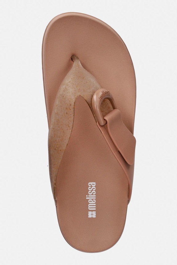 Šľapky Melissa MELISSA COZY THONG AD hnedá M.37742.BN748