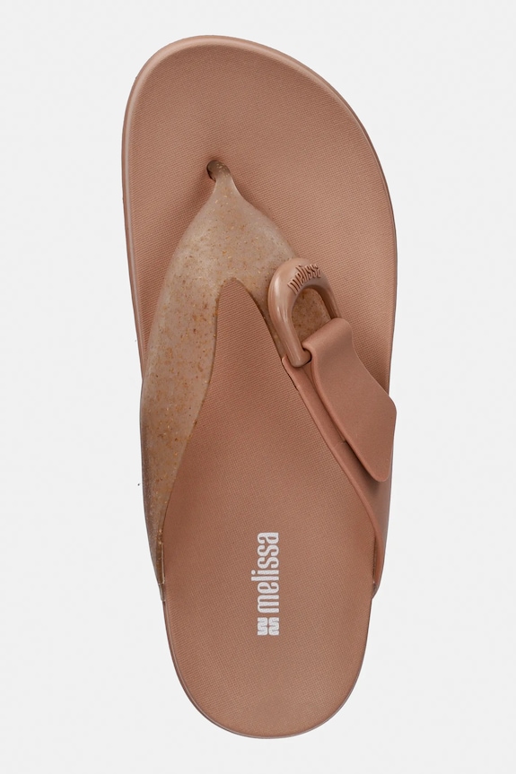 Šľapky Melissa MELISSA COZY THONG AD hnedá M.37742.BN748