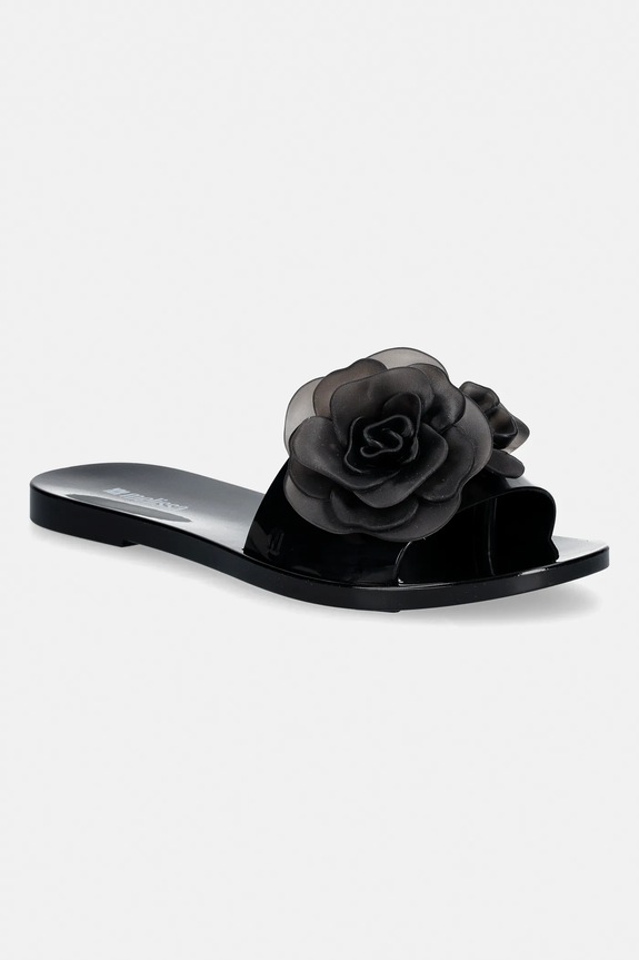 Šľapky Melissa MELISSA BABE PETALS AD plochý čierna M.37817.BS571