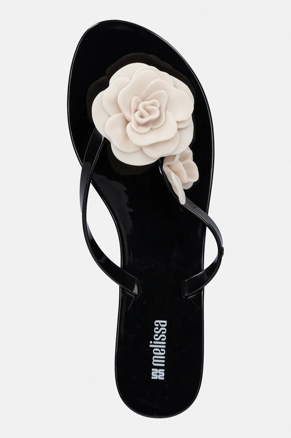 Šľapky Melissa MELISSA HARMONIC PETALS AD čierna M.37818.BS544