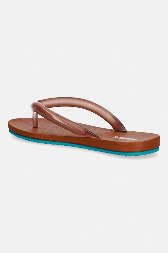 Încălțăminte Melissa șlapi MELISSA FLIP FLOP AIRFLOW AD M.37942.BR478 maro