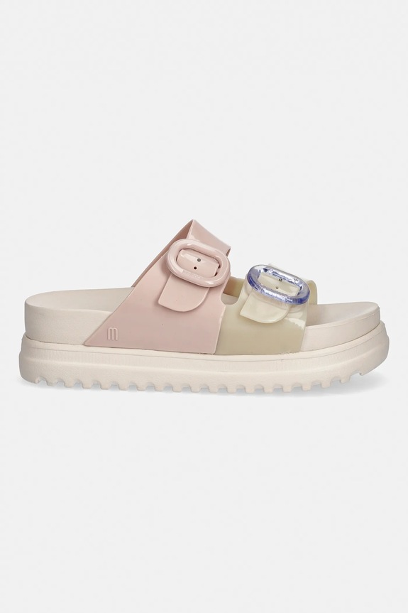 Melissa klapki MELISSA COZY PLATFORM AD M.36158.BQ229 beżowy SS26