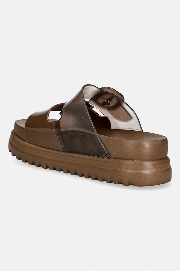 Încălțăminte Melissa papuci MELISSA COZY PLATFORM AD M.36158.BT685 maro