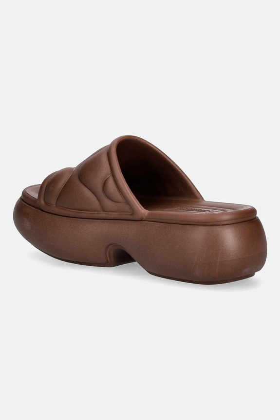 Obuwie Melissa klapki MELISSA FREE PUFF PLATFORM AD M.37735.BN621 brązowy