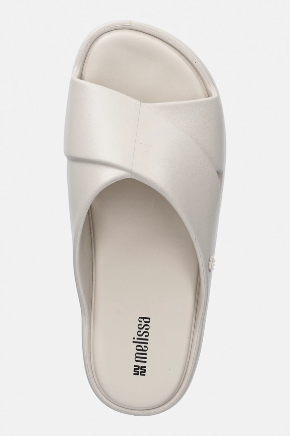 Šľapky Melissa MELISSA FREE PLATFORM CABEDAL X AD béžová M.37857.BO544