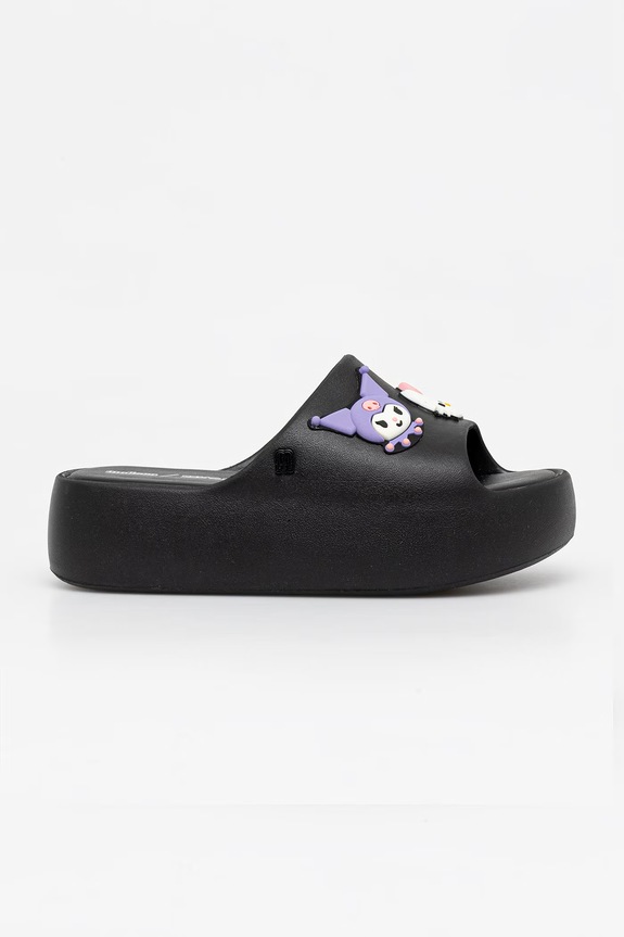 Šľapky Melissa MELISSA FREE PLATFORM SLIDE + HELLO M.37874.BS343 čierna SS26