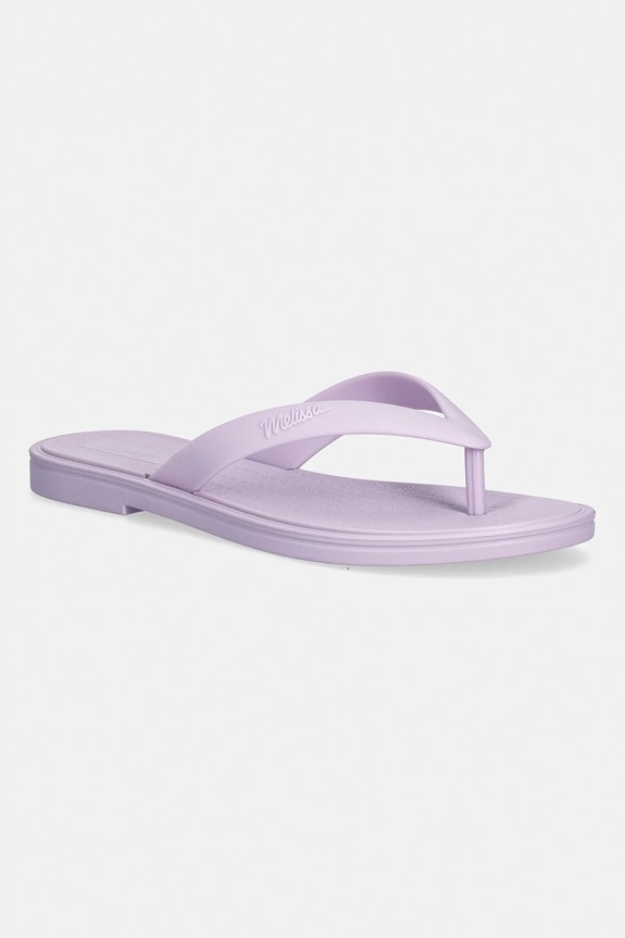 Šľapky Melissa MELISSA SUN CARIOCA AD plochý fialová M.38067.BT326