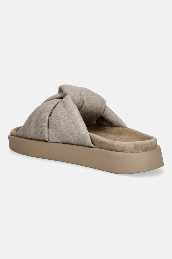 Încălțăminte Inuikii papuci Oversized Linen Knot 1004.003.0171.250 bej