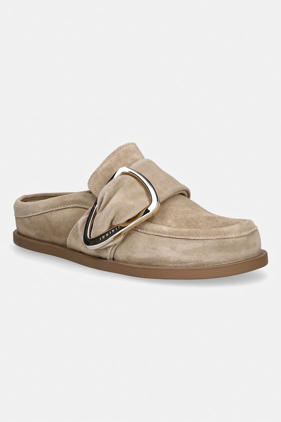 Inuikii Σαγιονάρες γυναικεία σουέτ mules Mule Soft μπεζ 1014.003.0061.250