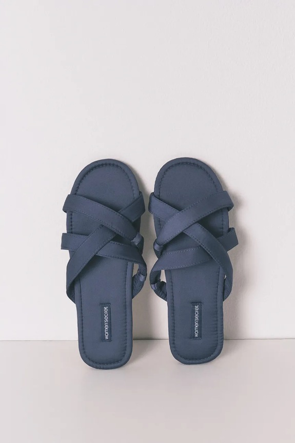 women'secret papuci DB BLUE SLPRS textil bleumarin 4993687