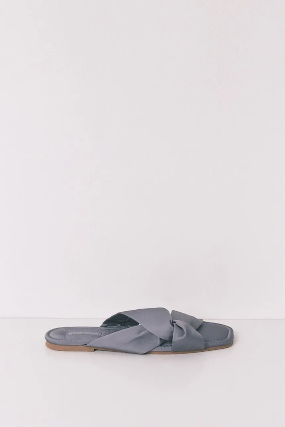 Încălțăminte women'secret papuci RM TEXTURE SLPRS 4993688 albastru