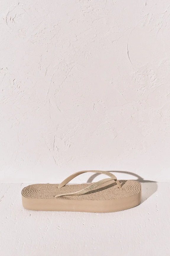 women'secret šľapky espadrilkové dámske BLACK&WHITE 5163227 béžová SS26