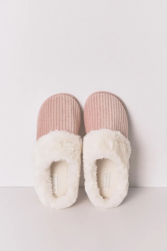 Παντόφλες women'secret XMAS BASICS 4992573 ροζ