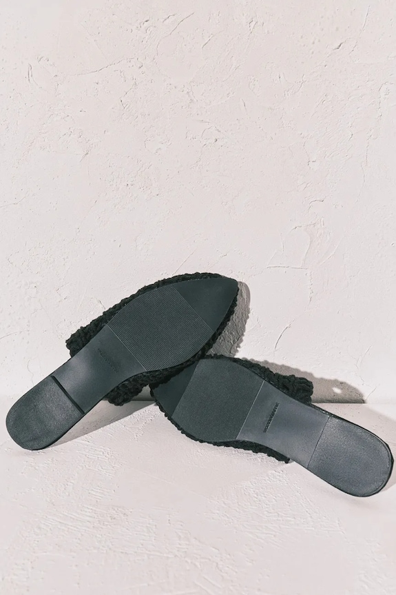 women'secret klapki BW MULE 3223024 czarny