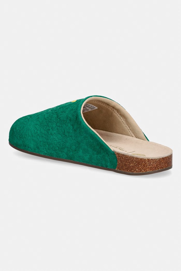 Cipők adidas Originals női velúr papucs Adimule IH1931 zöld