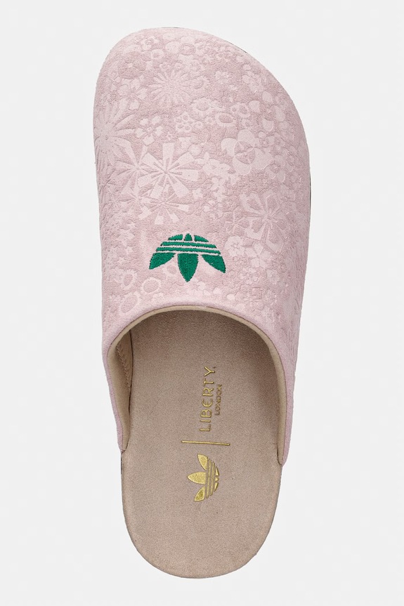 adidas Originals papucs női velúr Adimule rózsaszín IH1932