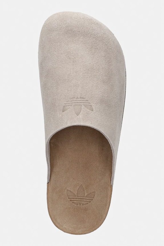 adidas Originals női velúr papucs Adimule bézs IH6906