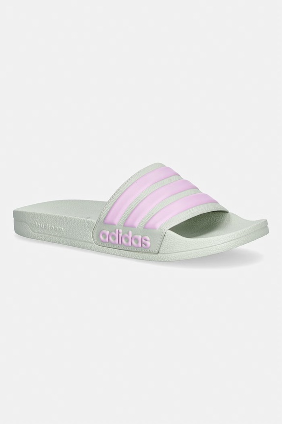 Παντόφλες adidas Adilette Shower φλατ πράσινο IH9027