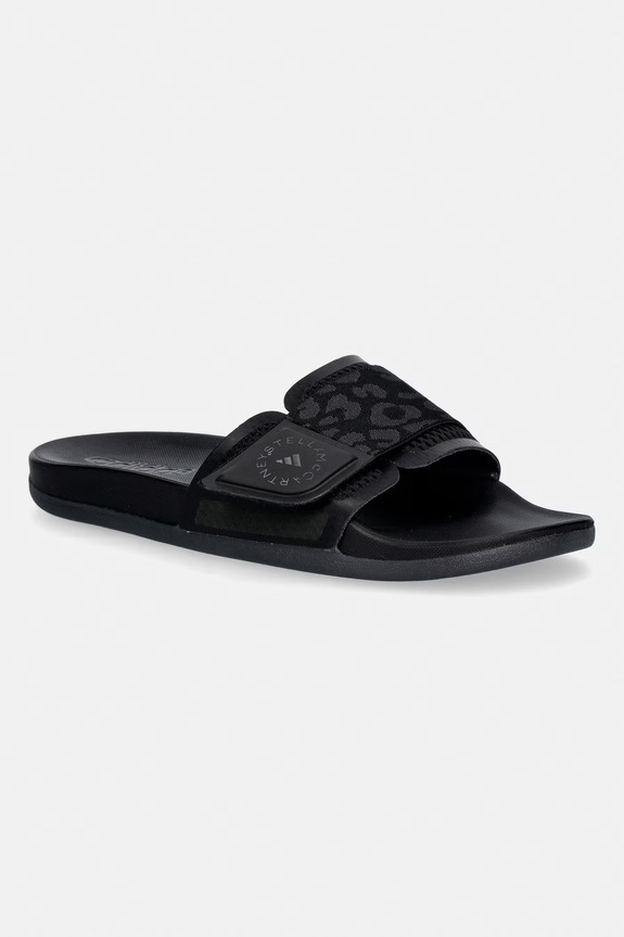 Pantofle adidas by Stella McCartney bez podpatku černá JQ9182