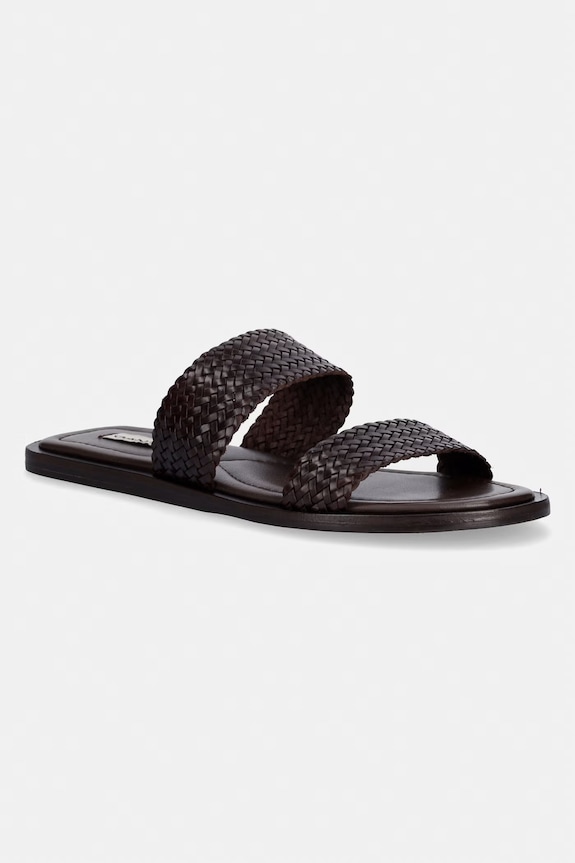 Gant шлёпанцы на плоском каблуке для женщин кожаные Sunlaz коричневый 32561260.G420