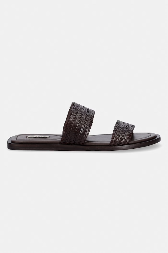Gant шлёпанцы на плоском каблуке для женщин кожаные Sunlaz 32561260.G420 коричневый SS26