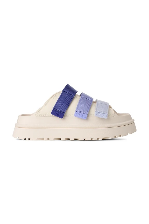 Natikače UGG W Goldenglow Slide tekstil bež 1167430.BTTM