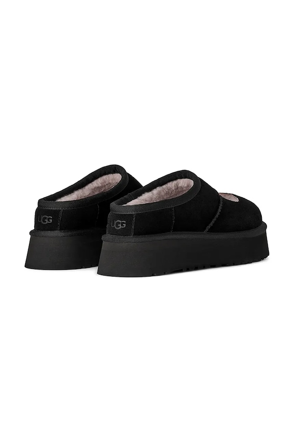 Boty Semišové papuče UGG W Bea Mary Jane 1167612.BLK černá