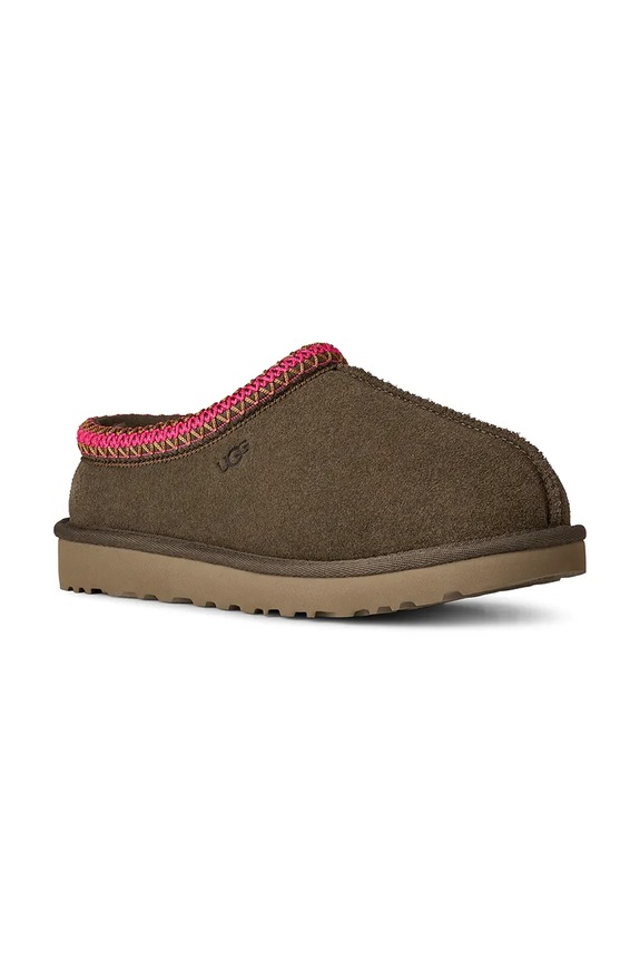 UGG papuci din piele întoarsă W Tasman II 1174470.DNSS maro SS26