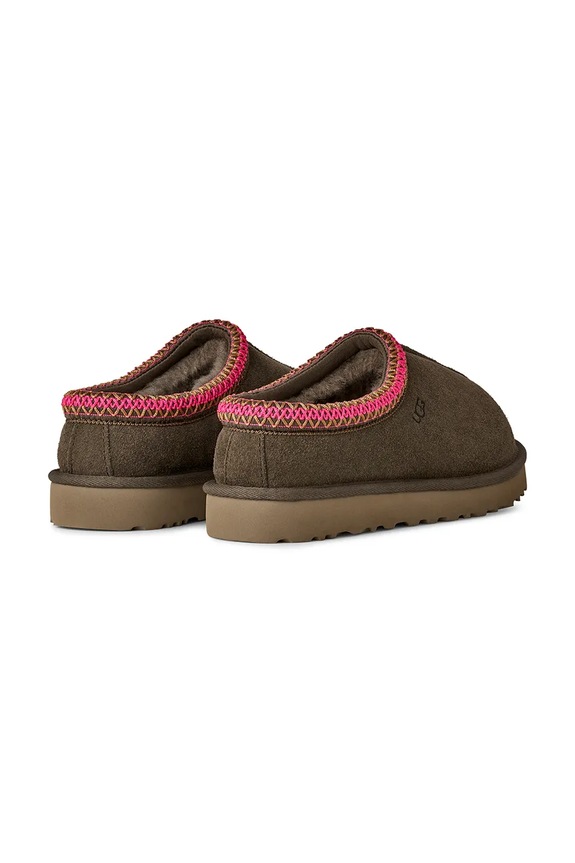 Încălțăminte UGG papuci din piele întoarsă W Tasman II 1174470.DNSS maro