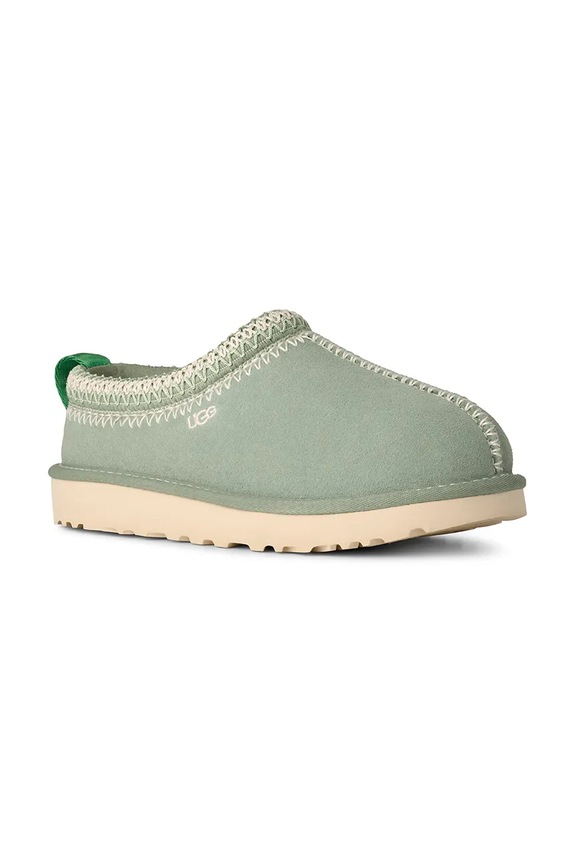 UGG pantofole in camoscio W Tasman Meadow Accent 1175184.ART turchese SS26