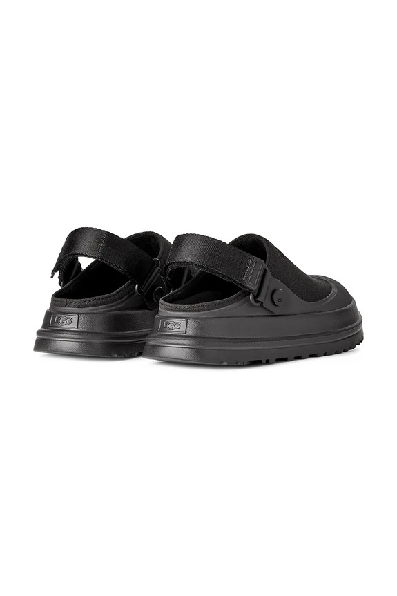 Încălțăminte UGG papuci W Goldenglow Canvas Clog 1175295.BLK negru