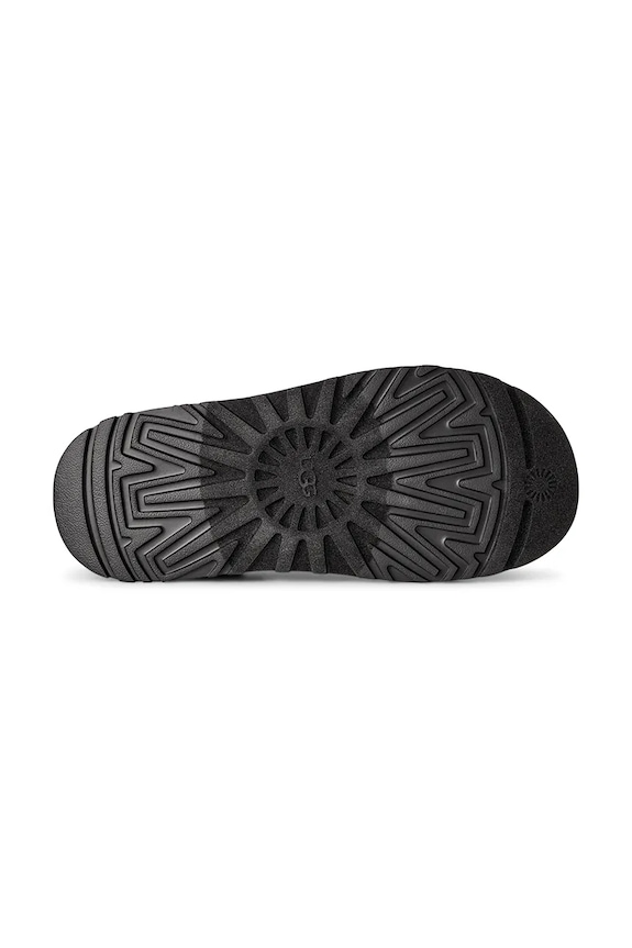 UGG papuci W Goldenglow Canvas Clog 1175295.BLK