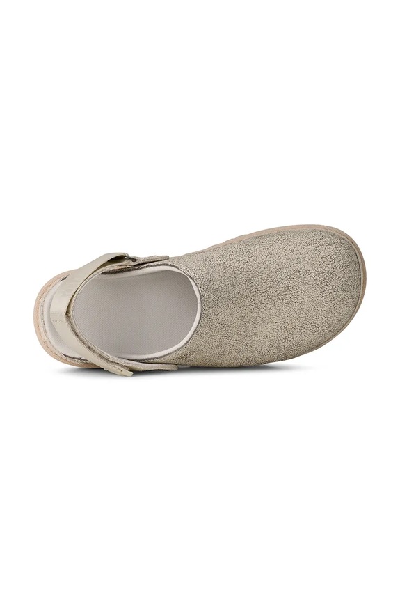 UGG slapi de piele W Goldenstar Crackle Clog 1177853.CRCK bej