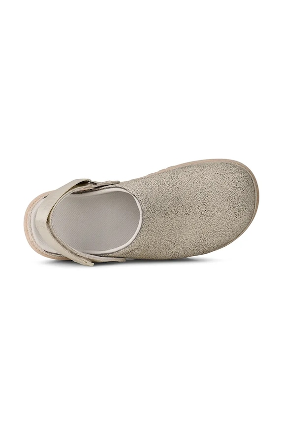UGG slapi de piele W Goldenstar Crackle Clog 1177853.CRCK bej