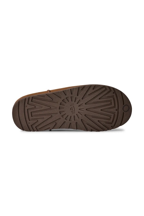 Natikače od nubuk kože UGG W Otzo Clog 1181130.DKC