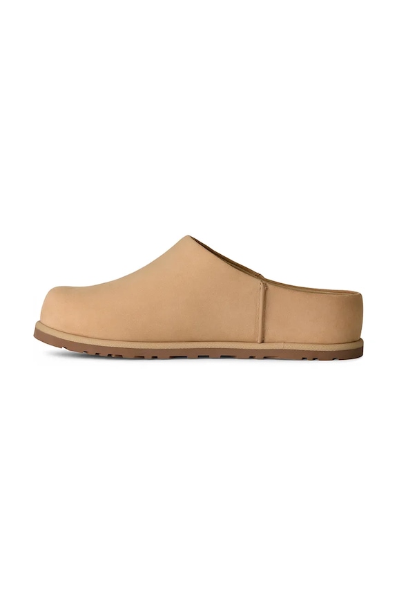 Nubuck παντόφλες UGG W Otzo Clog μπεζ 1181130.MDSD