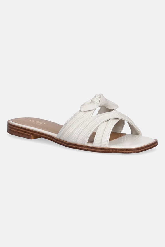 Pantofle Aldo SUNBEAM imitace kůže béžová 14193667.SUNBEAM