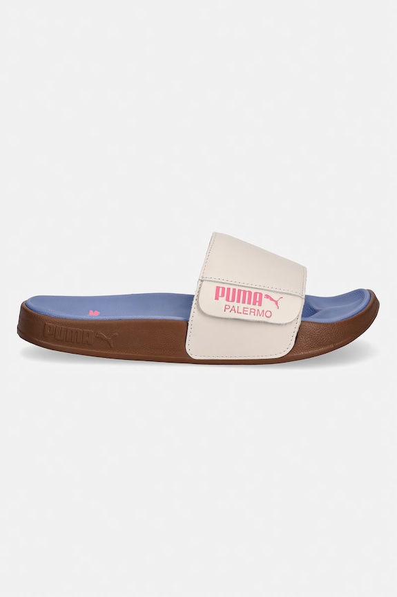 Puma šľapky dámske kožené Leadcat 2.0 404838 modrá SS26