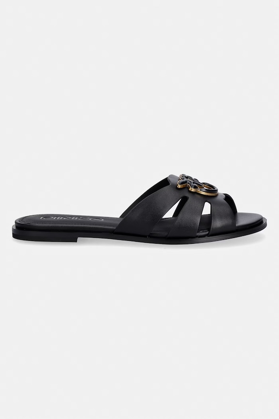 Pinko női bőr papucs Milly 04 SD0463.P001.Z99 fekete SS26