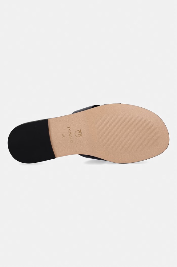 Pinko női bőr papucs Milly 04 SD0463.P001.Z99 fekete