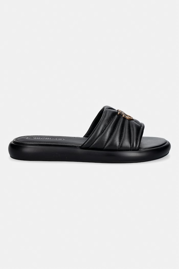 Pinko papucs női bőr Fiona 03 SD0525.P003.Z99 fekete SS26