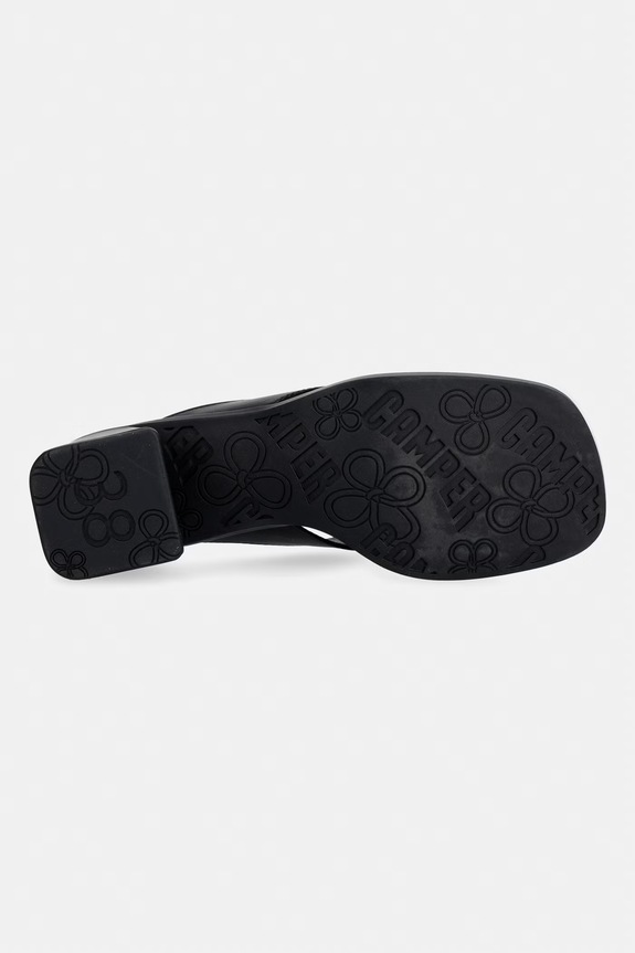 Camper šľapky dámske kožené Kora Sandal K201912.001 čierna