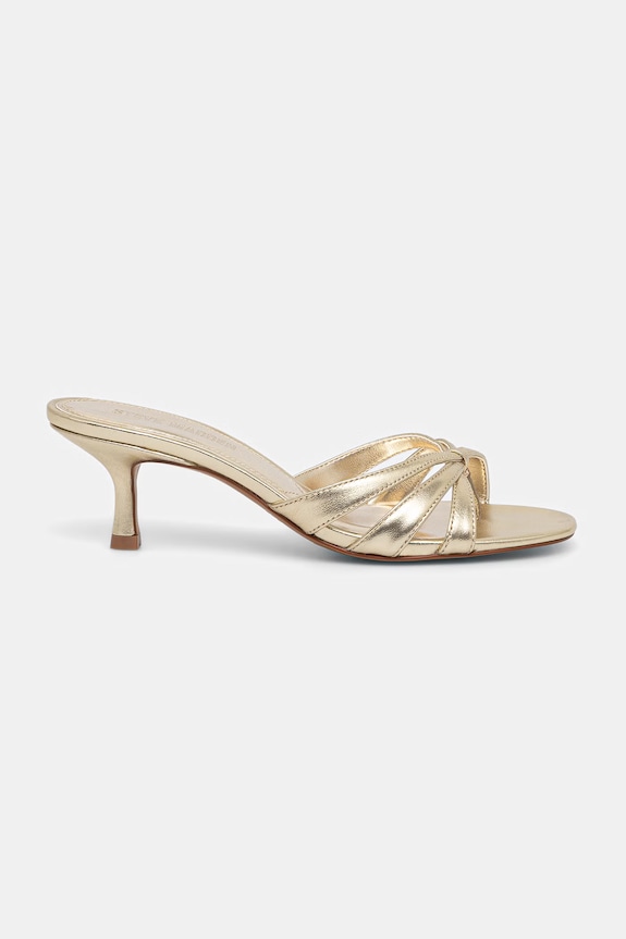 Kožne natikače Steve Madden Cary 11003878.977 zlatna SS26